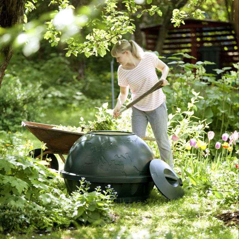 Trädgårdskompost Jordglob 310 l Hasselforsgarden.se